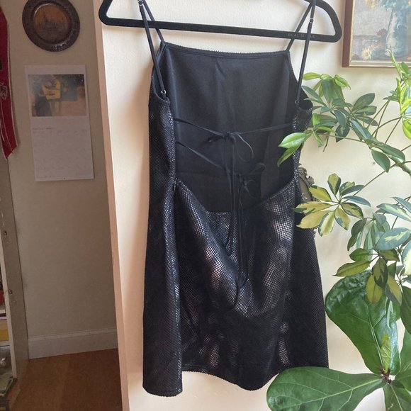 UO Snakeskin Mini Dress - Picture 9 of 12